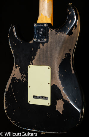 Fender Custom Shop Michael Landau Signature 1968 Stratocaster Round-Laminated Rosewood Black (546)