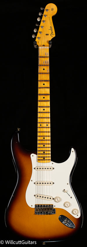 Fender Custom Shop Willcutt True '57 Stratocaster Journeyman Relic 2-Tone Sunburst 65 C (817)