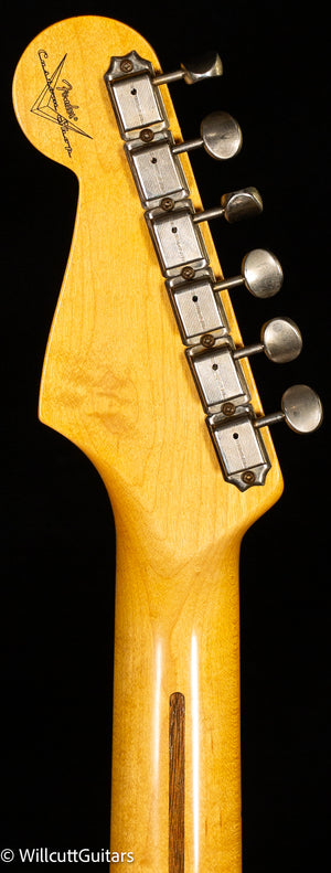 Fender Custom Shop Willcutt True '57 Stratocaster Journeyman Relic White Blonde 65 C (823)