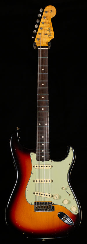 Fender Custom Shop Masterbuilt Dennis Galuzska True '62 Strat Journeyman 3-Tone Sunburst Brazilian 59 C (348)