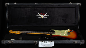Fender Custom Shop Masterbuilt Dennis Galuzska True '62 Strat Journeyman 3-Tone Sunburst Brazilian 59 C (348)