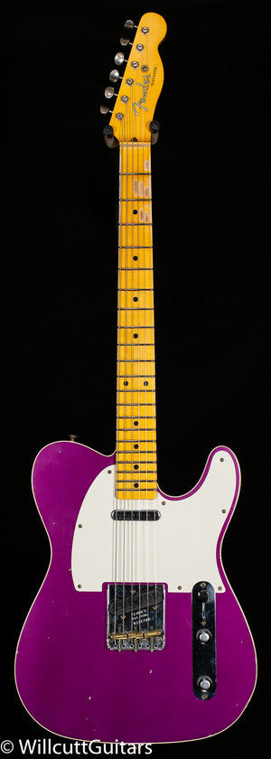 Fender Custom Shop LTD Tomatillo Telecaster Custom Journeyman Relic Faded Aged Purple Metallic (794)