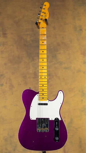 2023 Fender Custom Shop LTD Tomatillo Telecaster Custom Journeyman Relic Faded Aged Purple Metallic