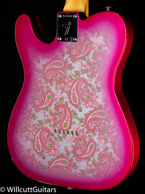 Fender Custom Shop 1969 Telecaster Journeyman Relic Pink Paisley Josefina Pickups (186)