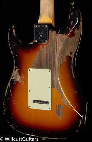 Fender Custom Shop Michael Landau Signature 1968 Stratocaster, Round-Laminated Rosewood, Bleached 3-Color Sunburst (988)
