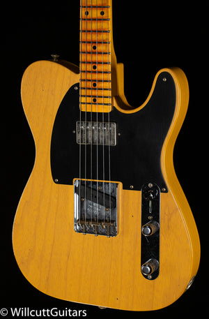Fender Custom Shop 1953 Telecaster HS Journeyman Relic Butterscotch Blonde (072)