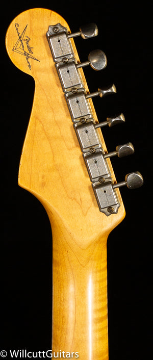 Fender Custom Shop Willcutt True '62 Stratocaster Journeyman Relic Fiesta Red 60s Oval C (896)
