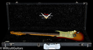 Fender Custom Shop Willcutt True '62 Stratocaster Journeyman Relic 3-Tone Sunburst Large C (970)