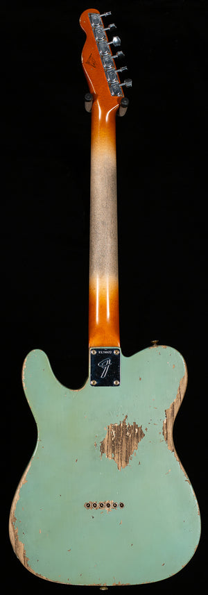 Fender Custom Shop Masterbuilt Levi Perry '67 Thinline CuNife Telecaster Heavy Relic Daphne Blue (872)