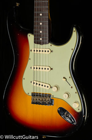 Fender Custom Shop Masterbuilt Dennis Galuzska True '62 Strat Journeyman 3-Tone Sunburst Brazilian 59 C (962)