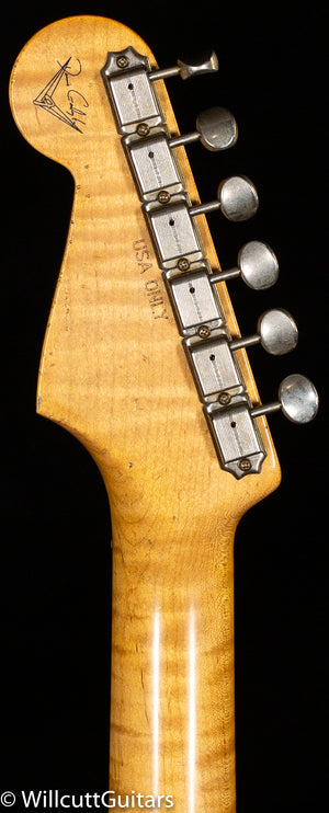 Fender Custom Shop Masterbuilt Dennis Galuzska True '62 Strat Journeyman 3-Tone Sunburst Brazilian 59 C (962)