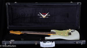 Fender Custom Shop Masterbuilt Andy Hicks True '62 Strat Journeyman Relic Olympic White Brazilian (997)