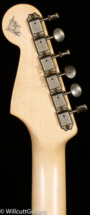 Fender Custom Shop Masterbuilt Vincent Van Trigt 1961 Strat Journeyman Brazilian 3-Tone Sunburst (038)