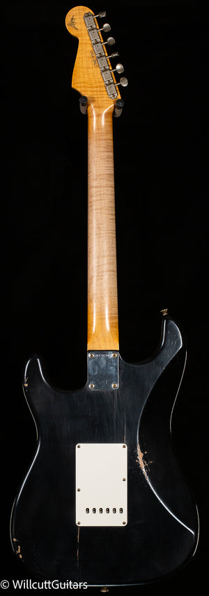 Fender Custom Shop Masterbuilt Andy Hicks True '62 Strat Journeyman Relic Black Brazilian (238)