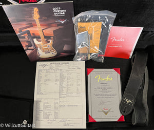 Fender Custom Shop Masterbuilt Andy Hicks True '62 Strat Journeyman Relic Black Brazilian (238)