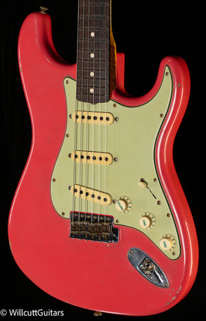 Fender Custom Shop Masterbuilt Andy Hicks True '62 Strat Journeyman Fiesta Red 59 C (270)
