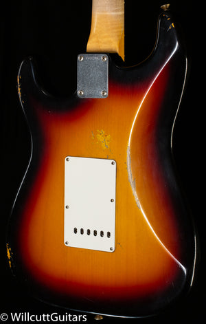Fender Custom Shop Masterbuilt Andy Hicks True '62 Strat Journeyman Relic 3-Tone Sunburst Brazilian (366)