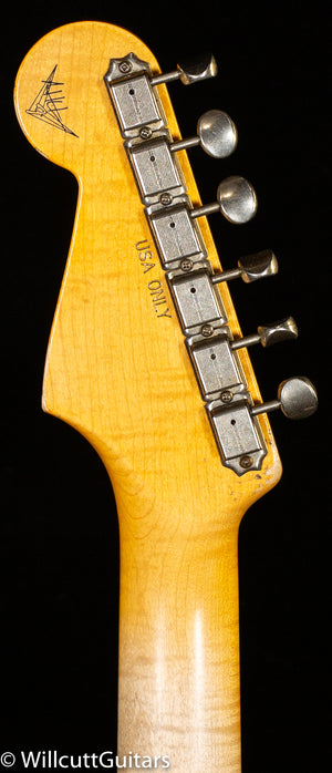 Fender Custom Shop Masterbuilt Andy Hicks True '62 Stratocaster Journeyman Relic Olympic White Brazilian 59 C (418)
