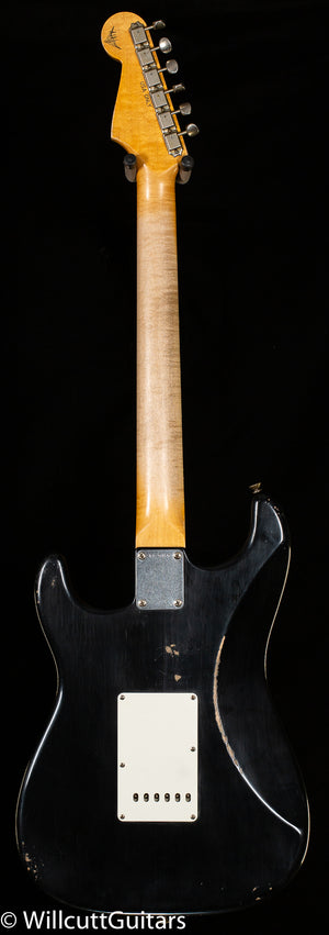 Fender Custom Shop Masterbuilt Andy Hicks True '62 Strat Journeyman Black Brazilian 59 C (459)