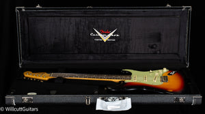 Fender Custom Shop Masterbuilt Greg Fessler True '62 Strat Journeyman Relic 3-Tone Sunburst 59 C (557)