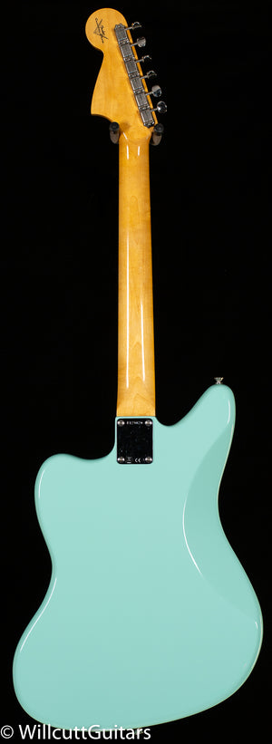 Fender Custom Shop 1962 Jaguar Time Capsule Finish Painted Head Cap Surf Green (820)