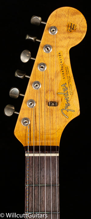 Fender Custom Shop Willcutt True '62 Stratocaster Journeyman Relic 3-Tone Sunburst 60s Oval C (868)
