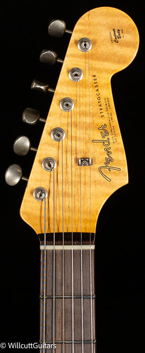 Fender Custom Shop Masterbuilt Andy Hicks True '62 Strat Journeyman Relic 3-Tone Sunburst Brazilian (917)