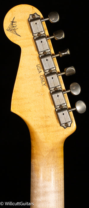 Fender Custom Shop Masterbuilt Andy Hicks True '62 Strat Journeyman Relic 3-Tone Sunburst Brazilian (917)