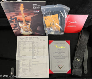 Fender Custom Shop Masterbuilt Andy Hicks True '62 Strat Journeyman Relic 3-Tone Sunburst Brazilian (917)