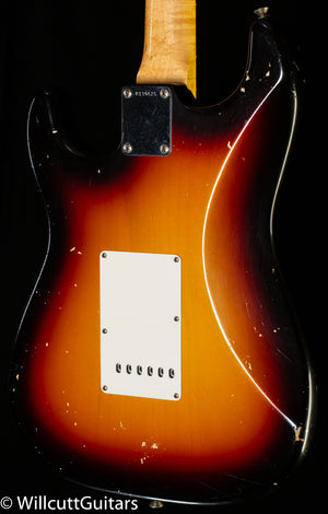 Fender Custom Shop Masterbuilt Dennis Galuzska True '62 Strat Journeyman Olympic White Brazilian 59 C (625)