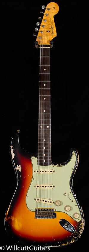 Fender Custom Shop WILLCUTT TRUE '62 STRAT JRN 59C-3TS-MBDG (639)
