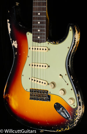 Fender Custom Shop WILLCUTT TRUE '62 STRAT JRN 59C-3TS-MBDG (639)