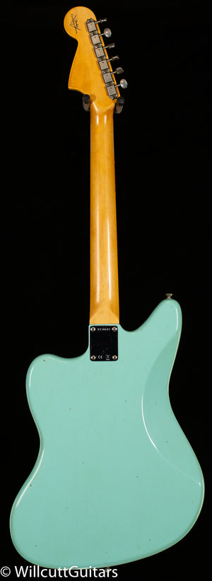 Fender Custom Shop 1962 Jaguar Journeyman Relic Painted Head Cap Surf Green (683)