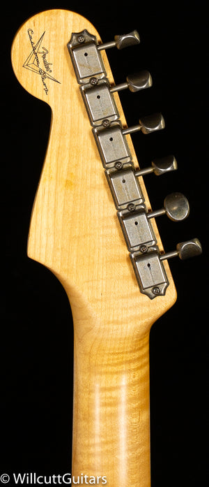 Fender Custom Shop Willcutt True '62 Stratocaster Journeyman Relic Olympic White 60s Oval C (699)