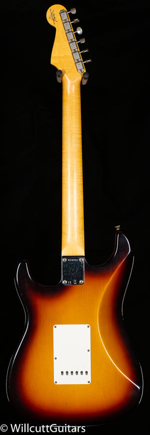Fender Custom Shop Willcutt True '62 Stratocaster Journeyman Relic 3-Color Sunburst 60 C (761)