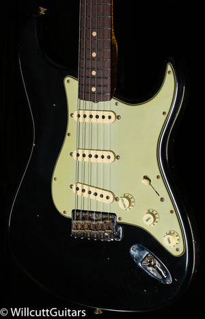 Fender Custom Shop Willcutt True '62 Stratocaster Black '59 C (778)