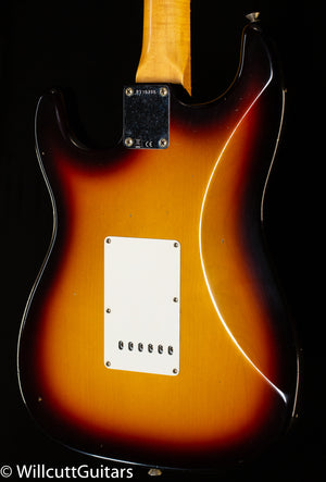 Fender Custom Shop Willcutt True '62 Stratocaster Journeyman Relic 3-Color Sunburst Large C (786)