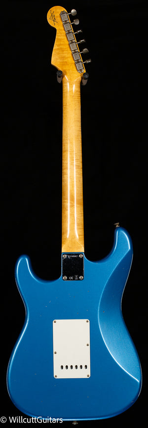Fender Custom Shop Willcutt True '62 Stratocaster Journeyman Relic Lake Placid Blue 57 V (807)