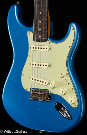 Fender Custom Shop Willcutt True '62 Stratocaster Journeyman Relic Lake Placid Blue 57 V (807)