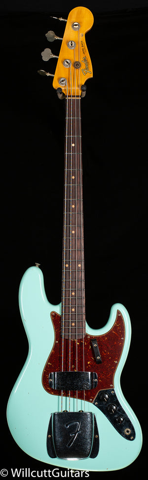 Fender Custom Shop 1964 Jazz Bass Journeyman Relic Surf Green (856)