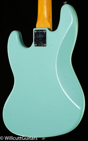 Fender Custom Shop 1964 Jazz Bass Journeyman Relic Surf Green (856)