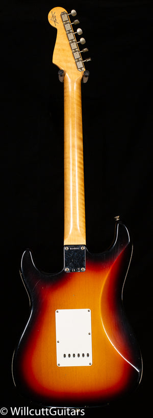 Fender Custom Shop Willcutt True '62 Stratocaster Journeyman Relic 3-Tone Sunburst Large C (897)