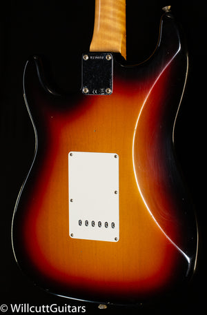 Fender Custom Shop Willcutt True '62 Stratocaster Journeyman Relic 3-Tone Sunburst Large C (897)