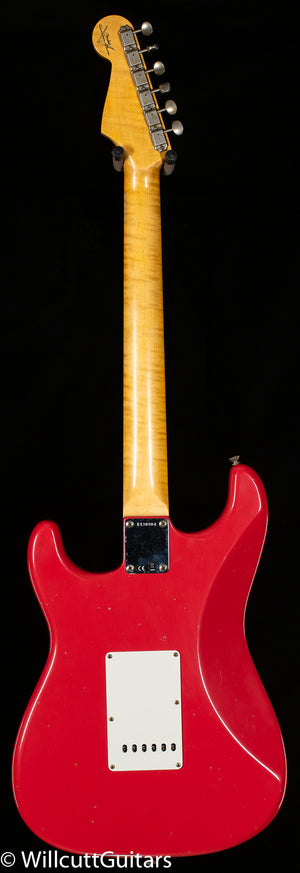 Fender Custom Shop Willcutt True '62 Stratocaster Journeyman Relic Fiesta Red 59 C (904)