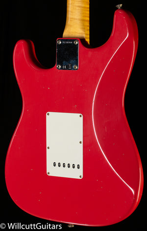 Fender Custom Shop Willcutt True '62 Stratocaster Journeyman Relic Fiesta Red 59 C (904)