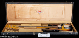 Fender Custom Shop 1964 Jazz Bass Journeyman Relic 3-Tone Sunburst (970)