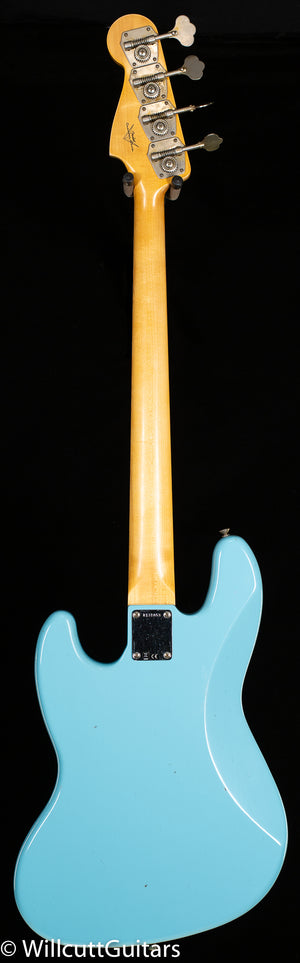 Fender Custom Shop 1964 Jazz Bass Journeyman Relic Daphne Blue (053)