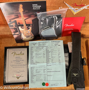 Fender Custom Shop LTD CuNiFe Roasted Telecaster Custom Heavy Relic Aged Daphne Blue over 3-Tone Sunburst (095)