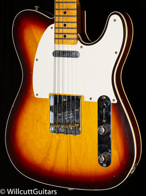 Fender Custom Shop LTD 50’s Twisted Telecaster Custom Journeyman Relic Chocolate 3-Color Sunburst (163)