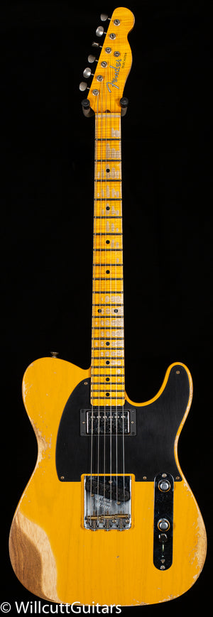 Fender Custom Shop 1953 Telecaster HS Heavy Relic Aged Butterscotch Blonde (300)